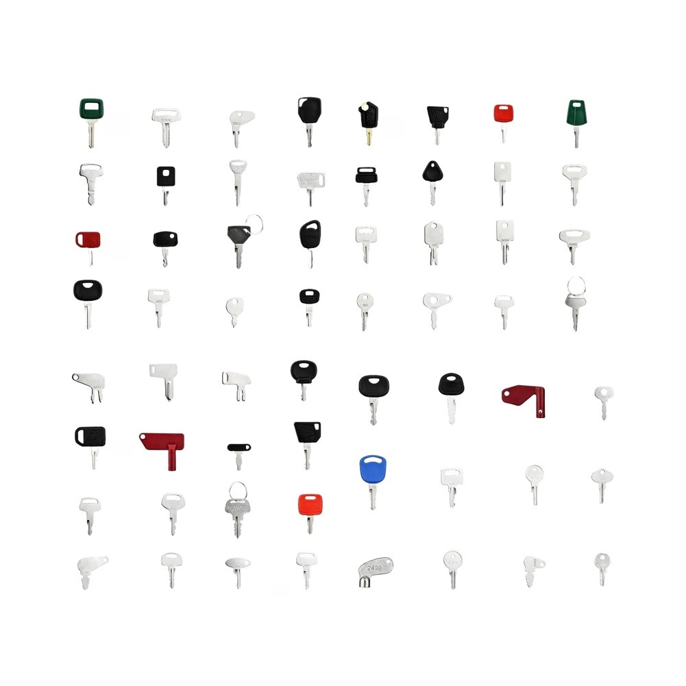 Heavy Equipment Brands - 농업 기계 키 세트 70개 포함,