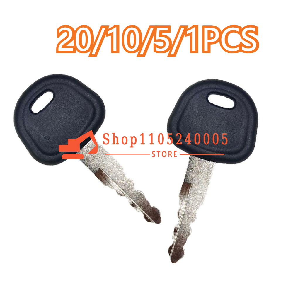 Heavy Equipment Brands - 20/10/5/1PCS 중장비 점화 키용 새 키