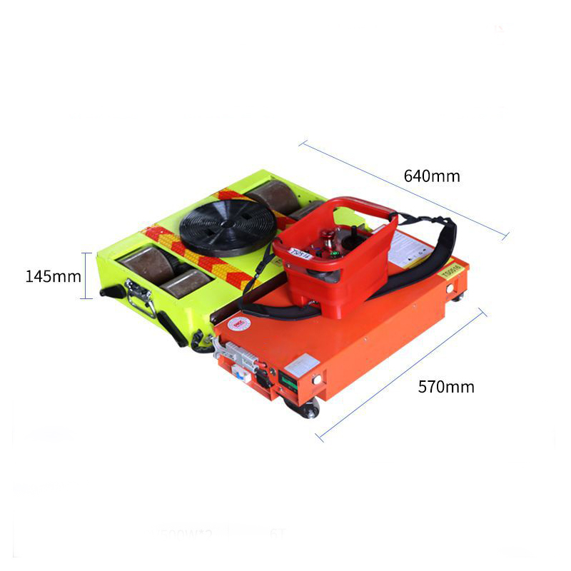 종합 전기 기계식 스케이트 6T 배터리 구동 원격 제어 - Heavy Equipment Logistics 리뷰 및 가격