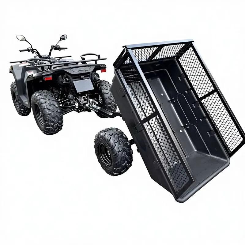 ATV 쿼드 바이크 덤프 카트 정원용 트레일러 박스 유 - Heavy Equipment Hauler 리뷰 및 가격