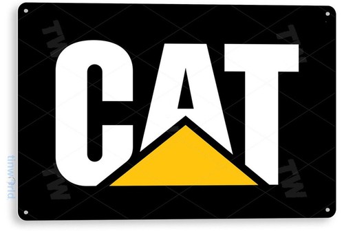 TIN SIGN CAT 정비공 전동 공구 중장비 도구  - Heavy Equipment Sign 리뷰 및 가격