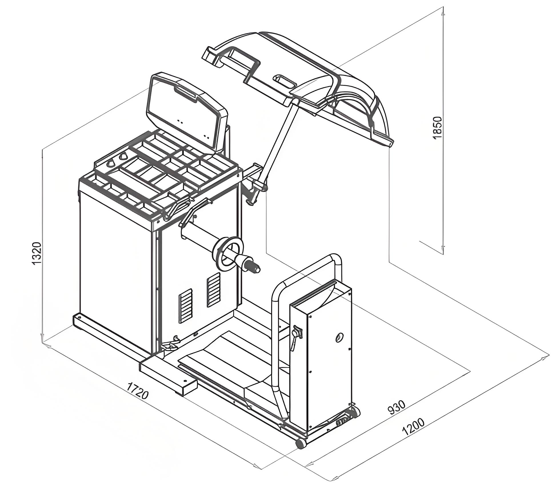 핫세일 고급 완전 자동 트럭 휠 밸런싱 머신 프리미엄  - Vehicle Heavy Equipment 리뷰 및 가격
